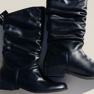 SJB Jamie Leather Black